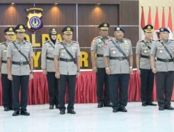 Polda DIY Gelar Serah Terima 3 Pejabat Utama dan Kapolresta Yogyakarta