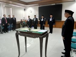 Usai Mendapatkan Penyegaran mengenai Layanan E-Court, 4 Advokat dari KAI Disumpah di Pengadilan Tinggi Yogyakarta