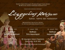 Panghargyan Mangayubagya Tumbuk Yuswa Ke-80 Sultan HB X, KHP Nitya Budaya Kraton Yogyakarta Menggelar 3 Tarian Klasik Ciptaan Sultan HB X
