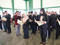 Rektor UWM Lantik Pimpinan Muda, Wujud Kaderisasi Kepemimpinan Universitas