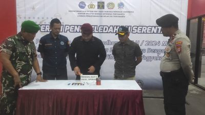 BNN Kota Yogyakarta beserta Aparat Penegak Hukum Wilayah Kota Yogyakarta Laksanakan Giat Operasi Penggeledahan Serentak di Lapas Kelas II A