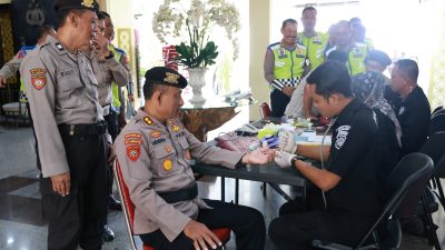 Guna Kelancaran Operasi Ketupat Progo 2024, Subsatgas Dokkes Lakukan Pemeriksaan Anggota yang Bertugas
