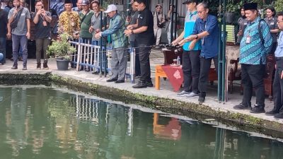 Hadiri Syawalan dan Mancing Bersama Wartawan Sleman, Wabup: Rekatkan Tali Silaturahmi dan Manfaatkan Potensi Ikan Air Tawar Sleman