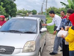 Paguyuban Korban Malioboro City Ikut Bagikan 1000 Takjil Untuk Warga Sleman