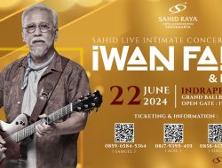 Sahid Raya Hotel Yogyakarta Gelar Konser ‘Intimate Iwan Fals’ Juni Mendatang 