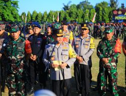 Persiapan KTT Ke-10 WWF Di Bali, TNI-Pori Gelar Pasukan Pengaman