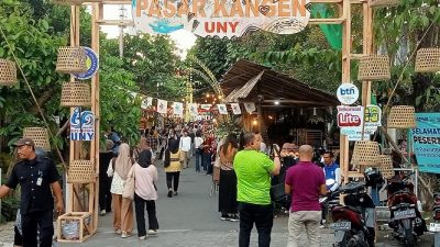 Perayaan Dies Natalis Ke-60 UNY: Gelaran “Pasar Kangen”, Hadirkan 200 Lapak Jajanan Khas Tempo Dulu