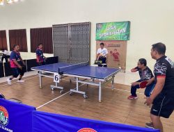 124 Atlet Tenis Meja Ikuti Ajang Kejurkab Sleman 2024, Berikut yang Jadi Juara