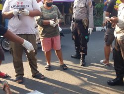 Jenazah Pesepeda yang Meninggal di Selatan Alkid Telah Terkondisi oleh Petugas Polsek Kraton dan Relawan