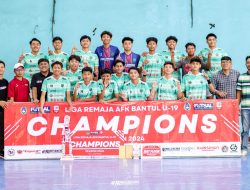 AFK Bantul Sukses Gelar Liga Remaja U19, Berikut Klub Futsal yang Jadi Juaranya