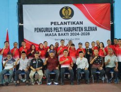 Dilantik Jadi Ketum PELTI Sleman, Danang Berkomitmen Tingkatkan Prestasi Tenis di Sleman