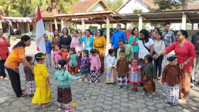 Gembira Nan Ceria, Siswa PAUD Yayasan Taman Pelita Kasih Minggir Peringati HUT Ke-79 RI