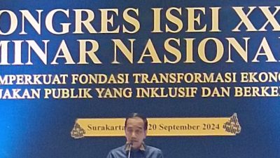 Kongres ISEI XII 2024, Presiden Harapkan ISEI Susun Strategi yang Taktis dan Detail
