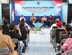 Guna Perkuat Sinergitas Peran Pers, Polda DIY Ngobrol Bareng bersama PWI DIY