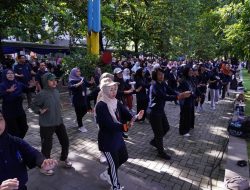 Diikuti 1.500 Peserta, Senam Bersama Meriahkan Dies Natalis Ke-61 UNY