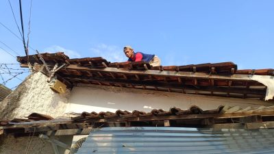 9 Titik Wilayah Kricak Mengalami Kerusakan, Terdampak Hujan Es