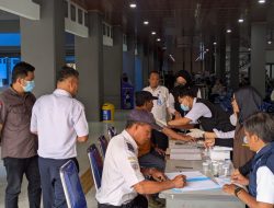 Menyambut Arus Mudik Lebaran 2025, BNN Kota Yogya Gelar Pemeriksaan Kesehatan dan Tes Urine bagi Awak Bus di Terminal Giwangan
