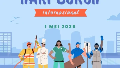 Link Download Template Poster Hari Buruh Nasional 2025 Gratis Format JPG, JPEG, PNG