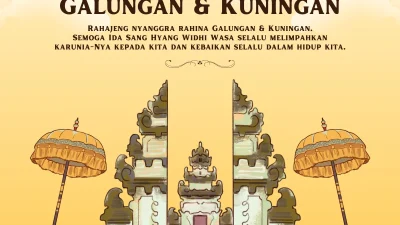 Kumpulan Ucapan Hari Raya Galungan dan Kuningan 2025 Bahasa Bali Beserta Artinya, Cocok untuk Kartu Ucapan dan Status Medsos