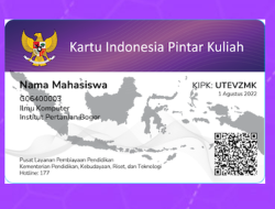 KIP Kuliah 2025 Jalur Mandiri Dibuka Sampai Kapan? Link Pendaftaran Terbaru di Sini
