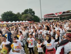 Ratusan Penari Topeng Meriahkan Festival Jeron Beteng #3 di Alkid Jogja