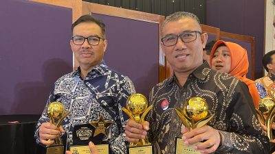 PDAM Tirtamarta Raih Penghargaan Golden Trophy 2025