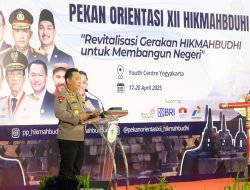 Kapolri Hadiri Pekan Orientasi XII HIKMAHBUDHI, Serukan Peran Generasi Muda untuk Indonesia Emas 2045