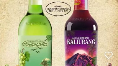 Anggur Orang Tua Hentikan Produksi Anggur Merah Kaliurang dan Anggur Hijau Parangtritis
