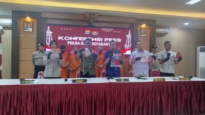 Polisi Ungkap 2 Jaringan Pengedar Uang Palsu di Yogyakarta dan Sleman, 5 Tersangka Diamankan