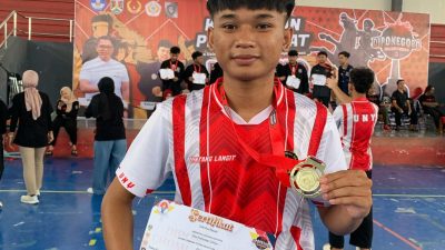 Andreyan Lintang Saputra, Mahasiswa UPY Raih Emas di Kejuaraan Nasional Pencak Silat Diponegoro Championship II 2025