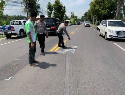 Melaju dari Barat, Pembonceng Motor Alami Tabrakan Maut dengan Bus Efisiensi di Temon