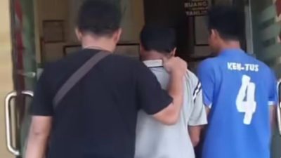 Viral, Detik-Detik Penangkapan Predator Anak oleh Lurah Bendung dan Bhabinkamtibmas