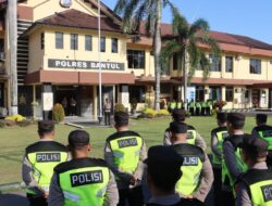 Polres Bantul Siagakan 921 Personel Jaga Libur Kenaikan Isa Almasih 2025, Fokus Amankan Gereja dan Tempat Wisata