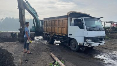 Polres Kulon Progo Tindak Tambang Pasir Ilegal di Sungai Progo