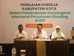Danang Paparkan Upaya Pemkab Sleman dalam Penurunan Stunting kepada Pemerintah DIY