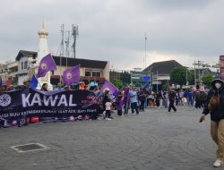 Ribuan Buruh Padati Tugu Jogja, Serukan Revisi RUU Ketenagakerjaan