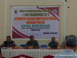 Membangun Ekonomi Desa: Warga Kokosan Prambanan Dirikan Koperasi Desa Merah Putih