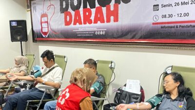 Peringati Anniversary Ke 12, Atrium Premiere Hotel Gelar Donor Darah