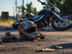 Melaju Kencang di Tikungan Jalan Jogja-Wonosari, Pemotor Yamaha WR Adu Banteng