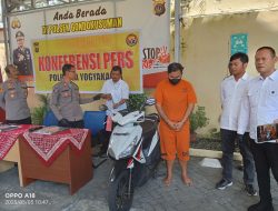 Usai Beraksi, Pencuri Motor di Klitren Titipkan Hasil Curian ke Pacar