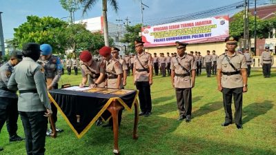 Sejumlah Pergantian Pejabat Polres Gunungkidul: Langsung Tugas Amankan Iduladha