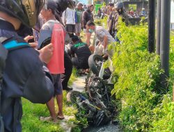 Mak Kluwer! Di Piyungan, Simbah Bermotor Ditabrak Pengendara dari Arah Berlawanan 
