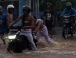 Hujan Deras Landa Selatan Gunungkidul: SMKN 1 Tanjungsari Terendam Banjir, Siswa Panik Selamatkan Barang