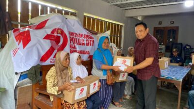 Polda DIY Salurkan 3.000 Paket Sembako Sambut Hari Bhayangkara ke-79