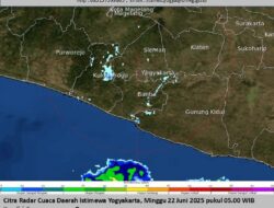 Cuaca DIY Minggu 22 Juni 2025, BMKG Peringatkan Cuaca Ekstrem dan Gelombang Tinggi di Pantai Selatan