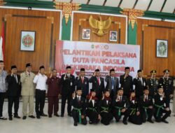 Duta Pancasila Dilantik agar Benar-benar Amalkan Nilai-nilai Pancasila