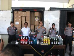Polda DIY Ungkap 36 Kasus Miras Ilegal, 13 Ribu Botol Disita