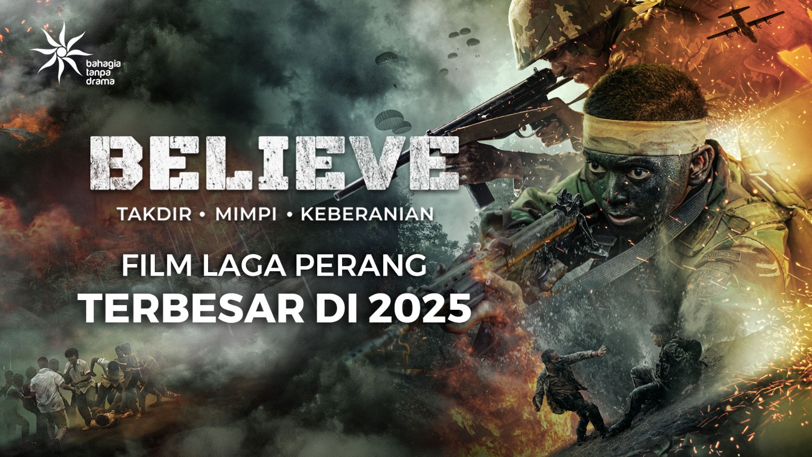 #FilmBelieve2025 trending di X, warganet banjir reaksi emosional usai nonton film tentang keluarga, harapan, dan keberanian.