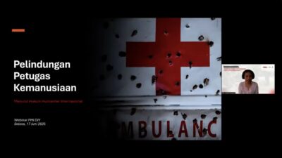 Webinar Nasional Bersama ICRC: PMI DIY Tegaskan Komitmen Pelindungan Petugas Kemanusiaan