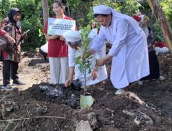Dinsos Wonogiri Studi Tiru UEP ke LKSA Brayat Pinuji Boro, Tanam Pohon Nangka sebagai Simbol Kepedulian Lingkungan